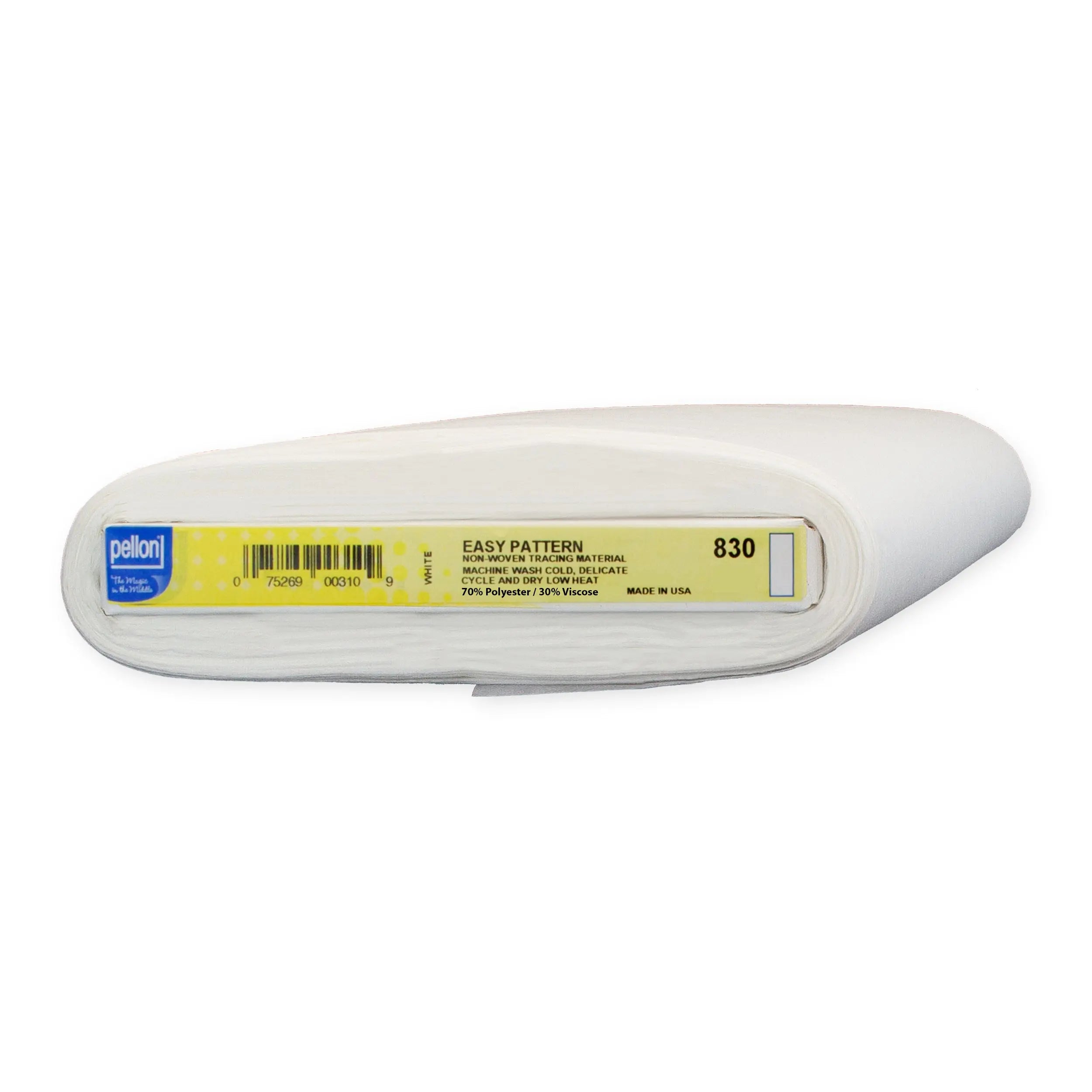 Pellon® 830 Easy-Pattern® 45" x 10 yards Bolt. Color: White.