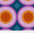 Perennial Borders Doily in Amber AMT138-82L Cotton 44"/45" Fabric Per Yard
