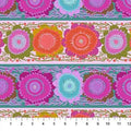 Perennial Borders Line Dance in Bouquet AMT135-82V Cotton 44"/45" Fabric Per Yard