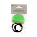 Pin Cushion Flexible Snap Bracelet Neon Green