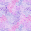 Pink And Purple Lilac Rainbow Droplets Cotton Wideback Fabric per yard