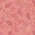 Pink and Red Operetta Flowering Vines Cotton 43"/44" Fabric Per Yard
