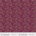 Plum Flowerbed Midnight Blooms Cotton 44"/45" Fabric Per Yard