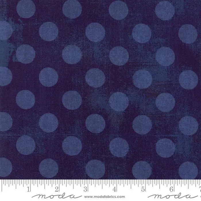 Purple Eggplant Hits The Spot Grunge Cotton Wideback Fabric Per Yard