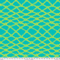 Kaffe Fassett Collective Aqua Nets 108" Cotton Wideback Fabric Per Yard