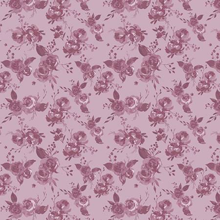 SF Woodrose Garden Tonal Quilting Cuddle