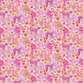 SF Pink Wanderlust Big Cats Quilting Cuddle