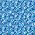 SF Blue Wanderlust Daisies Quilting Cuddle