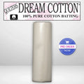 Quilters Dream Select Cotton Batting Queen Roll - 93" x 30 yards -- AVAILABLE FOR PRE-ORDER - ROUGHLY 8 WEEKS