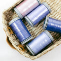 Quilters Select Thread - Tube of 5 colors 400M - PURRFECT PINK CHRYSANTHEMUM AREFEL PLUSH PURPLE PRINCE