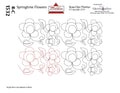 1532 Springtime Flowers Pantograph by Rose-Clair Fletcher