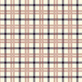 Cream Primo Plaids: Americana Cotton Flannel 44"/45" Fabric Per Yard