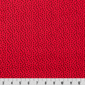 Red Extra Wide Dottie Cuddle Cardinal Fabric per yard