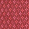 Red Operetta Damask Stripe Cotton 43"/44" Fabric Per Yard