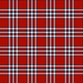 Red Primo Plaids: Americana Cotton Flannel 44"/45" Fabric Per Yard