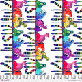 Ringtail Love Day White Cotton 44"/45" Fabric Per Yard