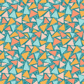 SE Welcome To Our Neighborwood Triangles Teal