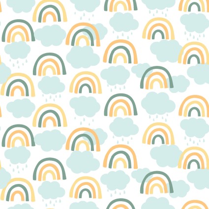 SE Hello Honey! Blue/Yellow Rainbows