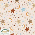 BL Fly Away Teddy- Smiling Stars Sand