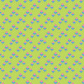 Acid Cute As A Button Cotton 44"/45" Fabric Per Yard