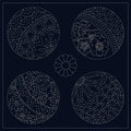 Sashiko Cloth Temari