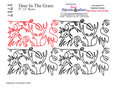 1717 Deer In The Grass Pantograph