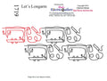 1719 Let'S Longarm Pantograph
