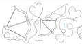 1724 Cupid's Arrow Pantograph
