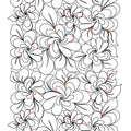 241 Feathered Rose 2 Pantograph by Linda V. Taylor