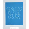 1108 Butterfly 3" by 3 3/4" Charm Stencil