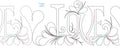 277 Love Border Pantograph by Linda V. Taylor