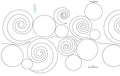 1540 Bubbles and Swirls Pantograph by Rose-Clair Fletcher