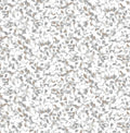 White Dappled Leaf Cotton Wideback Fabric per yard