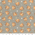 WD Flannel Gray w/ Bears Sweet Dreams