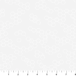 FI White Pigment Hexies Dovetail