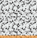 WD Grayscale Ditsy Blossom Whistler Studios
