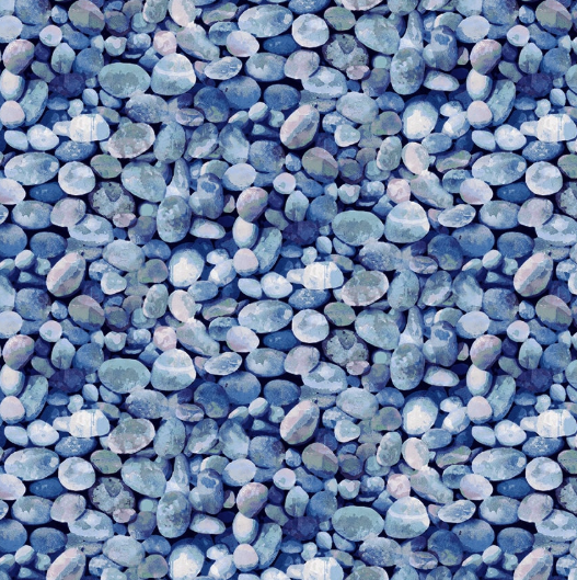 SE Blue Pebbles Portfolio Of Landscapes- Elizabeth Isles