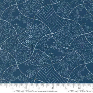 MO Navy Fuji Blenders Indigo Blooming-Debbie Maddy