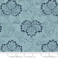 MO Water Hasu Leaves Indigo Blooming-Debbie Maddy