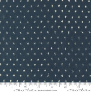 MO Navy Sand Dots Indigo Blooming-Debbie Maddy