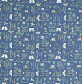 WL Dark Blue Words Green Fields