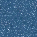 QT Blue Scroll WINTER SOLSTICE