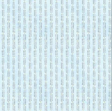 WL Light Blue Ticking Stripe Blue Breeze