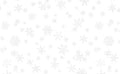 TT Snowflakes White on White