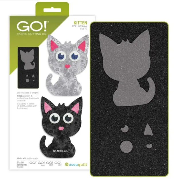 AccuQuilt GO! Kitten Die