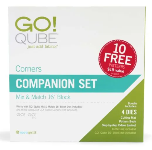 AccuQuilt GO! Qube 16" Companion Set Corners