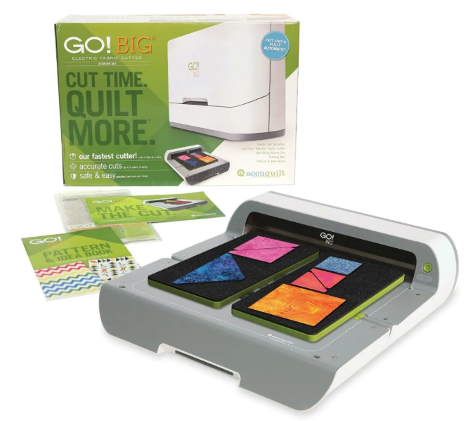 AccuQuilt GO! Big Electric Fabric Cutter Starter Set