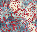 NC Celebrating 250 Years Fireworks 1776 Blue Gray