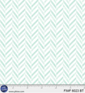 PB Baby Teal Chevron First Impressions Flannel