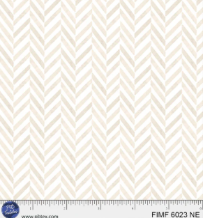 PB Baby Taupe Chevron First Impressions Flannel